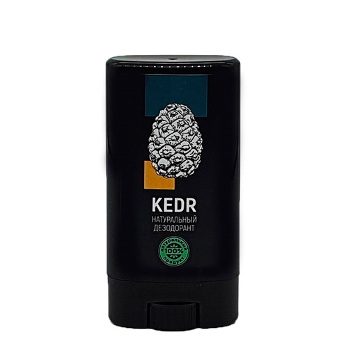 KEDR. Натуральный дезодорант (Восковый. С эфирным маслом кедра)