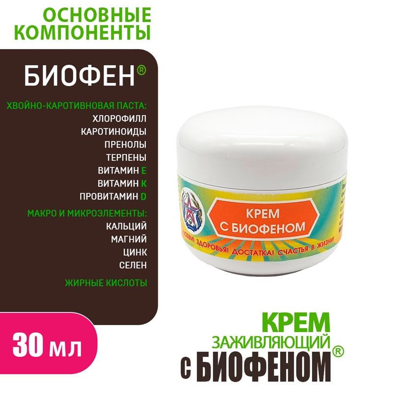 Крем с Биофеном. Жидкий пластырь. Заживление ран, трещин, ссадин ...