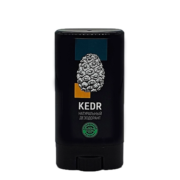 KEDR. Натуральный дезодорант (Восковый. С эфирным маслом кедра)