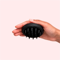 Силиконовая массажная щетка для волос и мытья головы