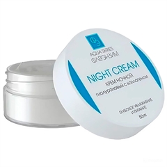 Флер Энзим AQUA Крем ночной для лица гиалуроновый