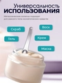 Косметические лопатки для крема. Металлические. 3 шт.
