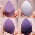 СПОНЖИ ДЛЯ МАКИЯЖА В ФУТЛЯРЕ, 4 ШТ. (ФИОЛЕТОВЫЙ)