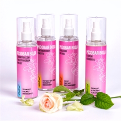 Обогащенная Розовая вода. С гелем алоэ вера