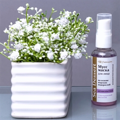 Мусс-маска для лица Антивозрастная