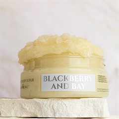 Парфюмированный сахарно-солевой скраб Blackberry & Bay