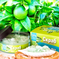 Скраб масляно-солевой. Охлаждающий