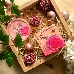 Масло-плитка для тела "Роза"