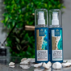 Термозащита и блеск. Спрей для волос