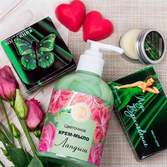 Натуральное цветочное крем-мыло. Ландыш