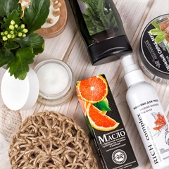 Кессе-руковица для пилинга. Вязанная из натурального джута