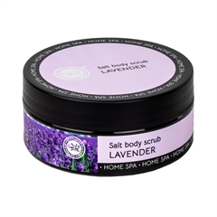 Скраб соляной "Лаванда" HOME SPA