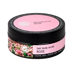 Скраб соляной "Роза" HOME SPA