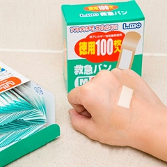 Водонепроницаемый лейкопластырь. L.mo First Aid (гипоаллергенный) 100 шт (19*72 мм) Водонепроницаемый лейкопластырь. L.mo First Aid (гипоаллергенный) 100 шт (19*72 мм)