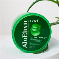 Гель для лица и тела с натуральным соком алоэ Гель для лица и тела с натуральным соком алоэ