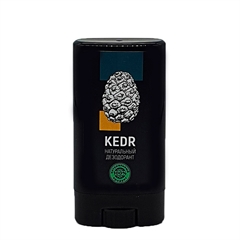 KEDR. Натуральный дезодорант (Восковый. С эфирным маслом кедра)